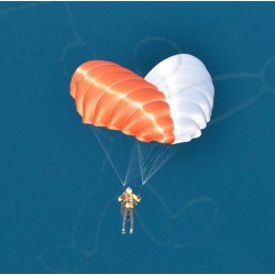 Steerable Rescue parachute X-Curve