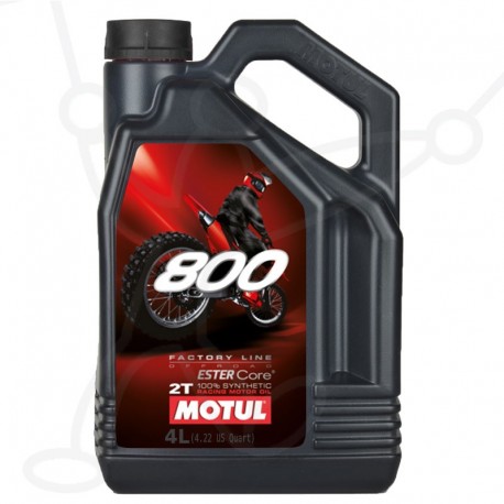 Huile Motul 800 2T 4L FACTORY LINE Off Road