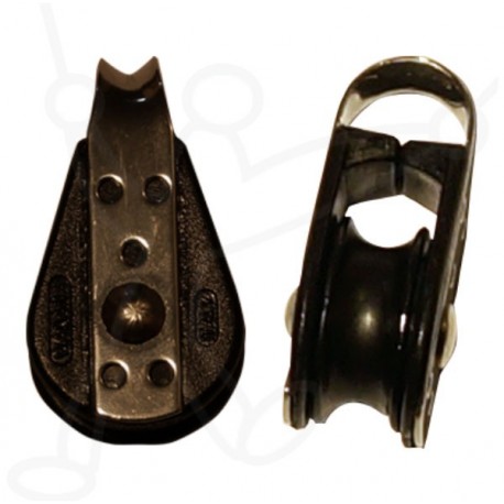 Guide pulley rope launcher
