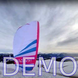 Paraglider ITV Wasabi demo