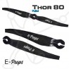 Hélice bipale carbone E-Props moteur Thor 80