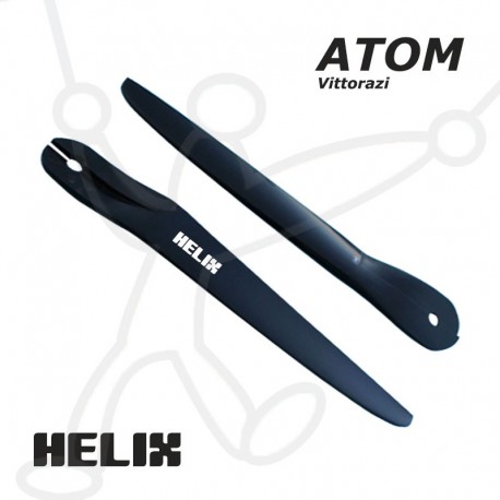 Hélice bipale carbone Helix moteur Atom80