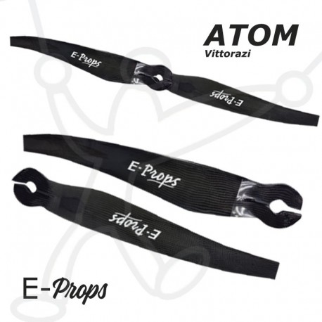 Hélice bipale carbone E-Props moteur Atom80