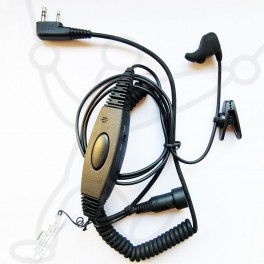 Micro headset with ear vibration