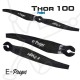 2 Blades Carbon propeller E-Props motor Thor 100