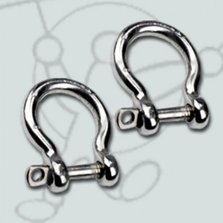 Pack Stainless steel shackle flex bar